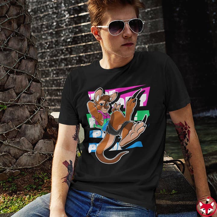 Polysexual Pride Tau Kangaroo - T-Shirt for wholesale by Artworktee