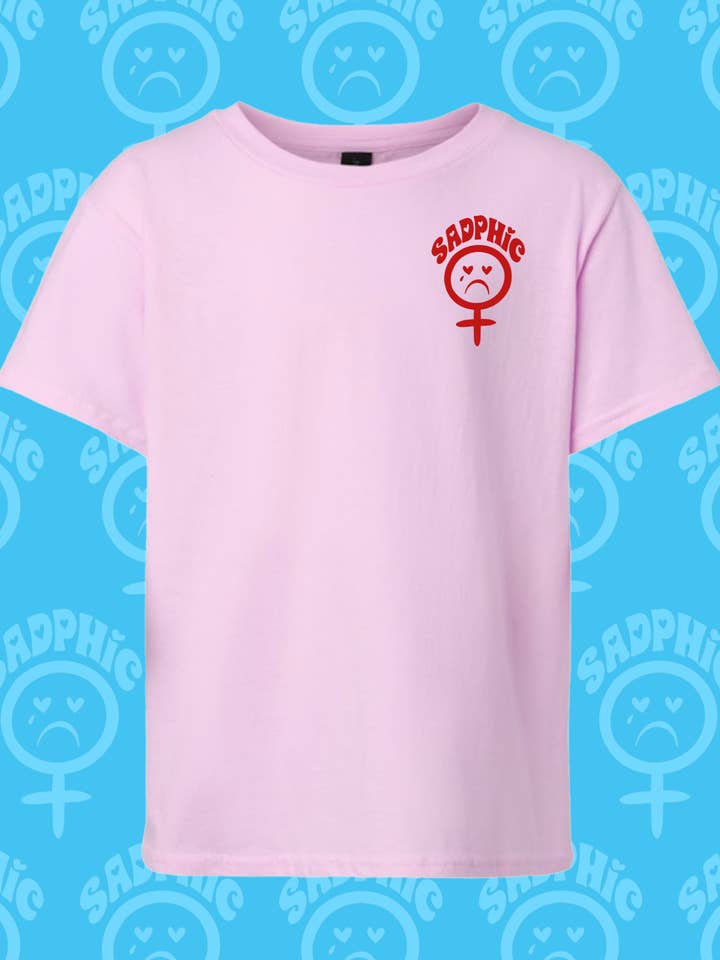 Tee Sadphic pour la vente par Smallest Dad Studio