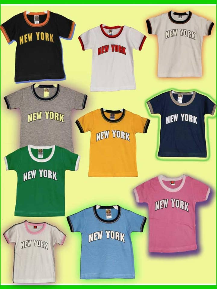 T-shirt Infant Contraste Ringer pour la vente par Jasper Fashion