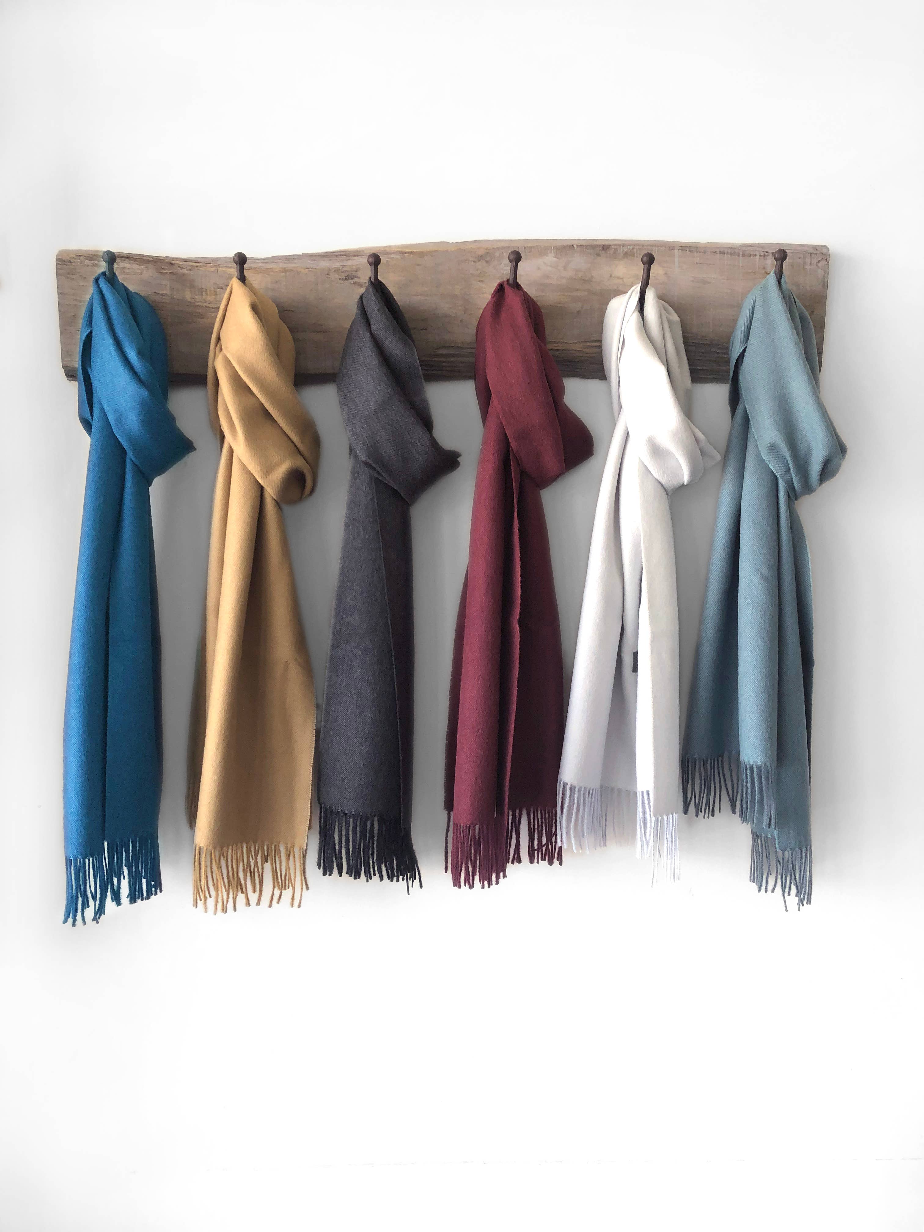 Shupaca Alpaca - Wholesale Scarf - Women's - 100% Baby Alpaca Scarf - Blue Jean5