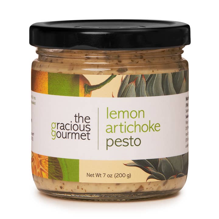 The Gracious Gourmet - Wholesale Pesto - Lemon Artichoke Pesto3