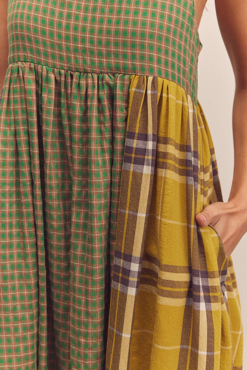 Multi Colored Contrast cami dress for wholesale on Faire5