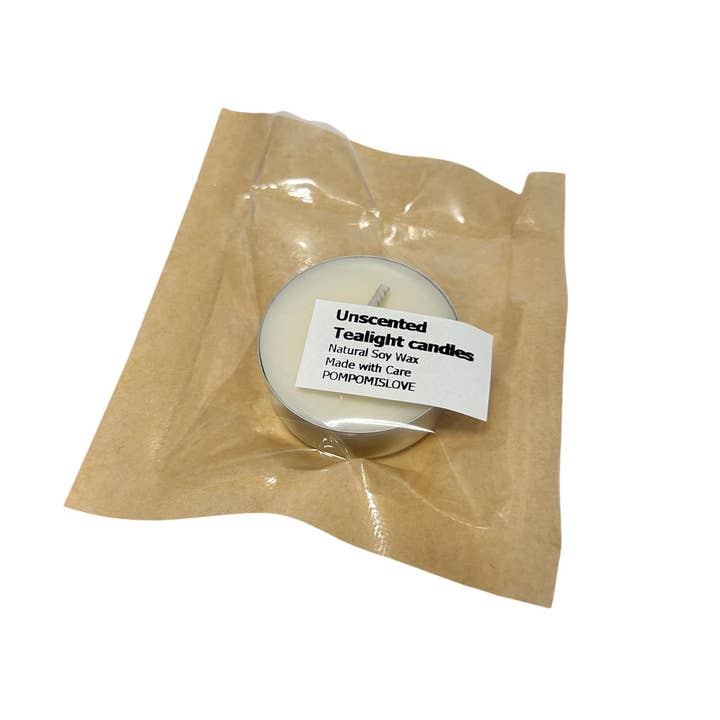 Unscented Tealight Candle for wholesale by Studio Anarium