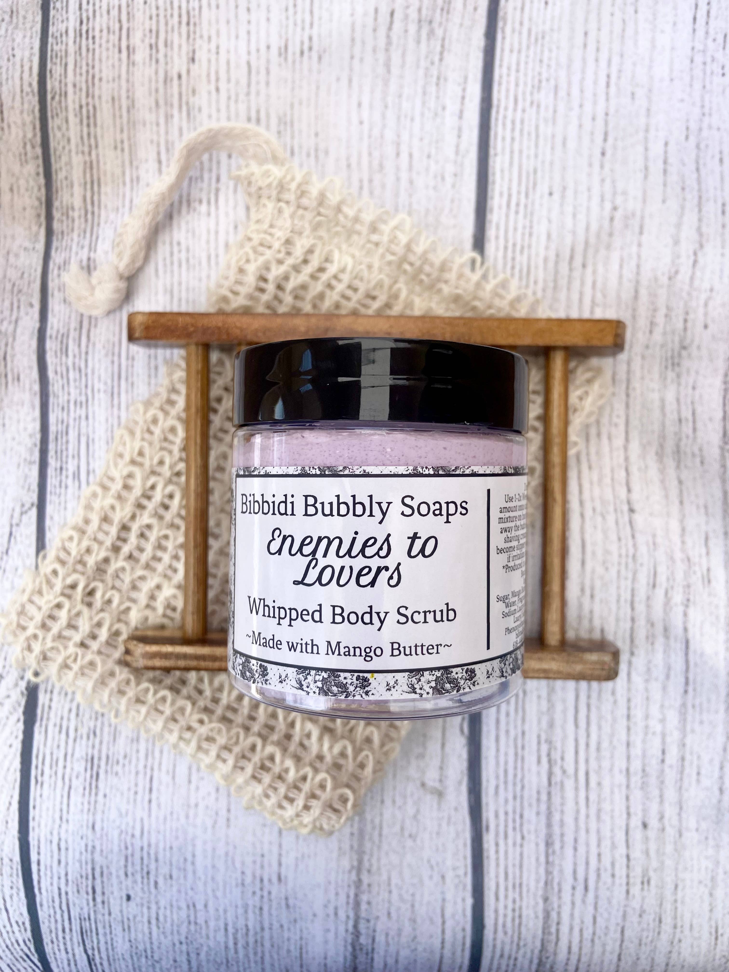 Bibbidi Bubbly Soaps - Wholesale Body Scrub/Exfoliant - Enemies to Lovers Whipped Body Sugar Scrub Fantasy Bookish1