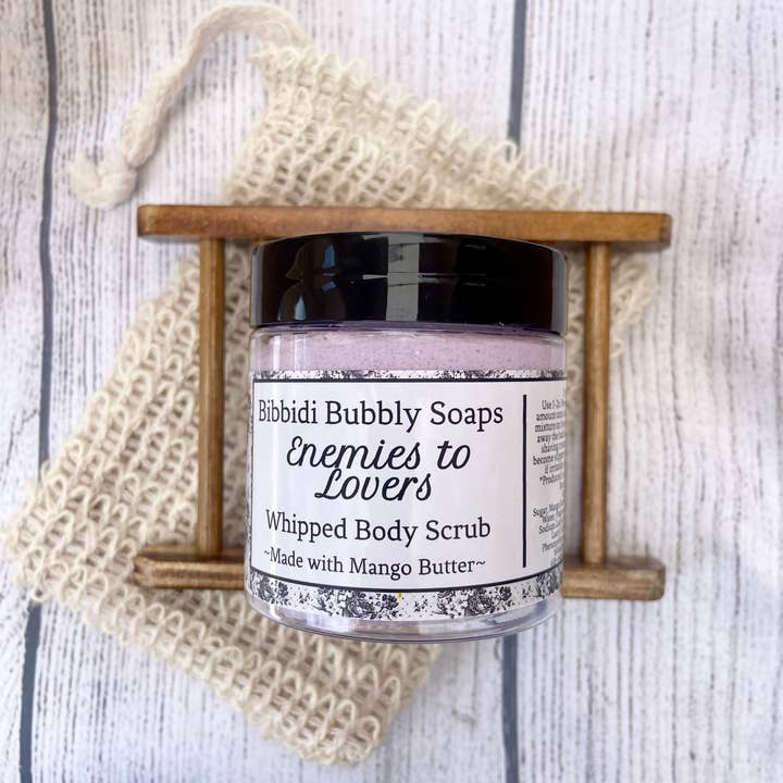 Bibbidi Bubbly Soaps - Wholesale Body Scrub/Exfoliant - Enemies to Lovers Whipped Body Sugar Scrub Fantasy Bookish1