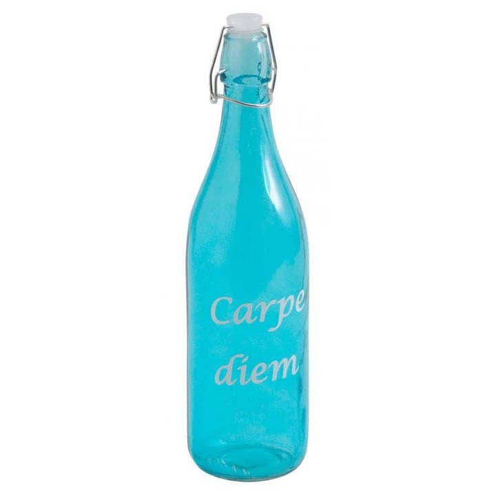 Aubry Gaspard - Wholesale Water Bottle - Carpe Diem blue bottle
