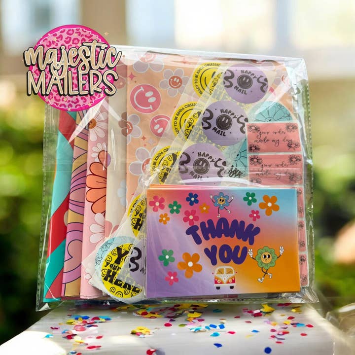 Ensemble Joyeux Expédition pour la vente par Majestic mailers