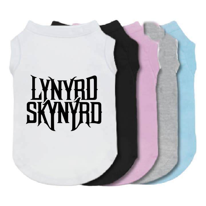 Lynyrd Skynyrd Hundehemd für den Großhandel von The Honest Dog Company