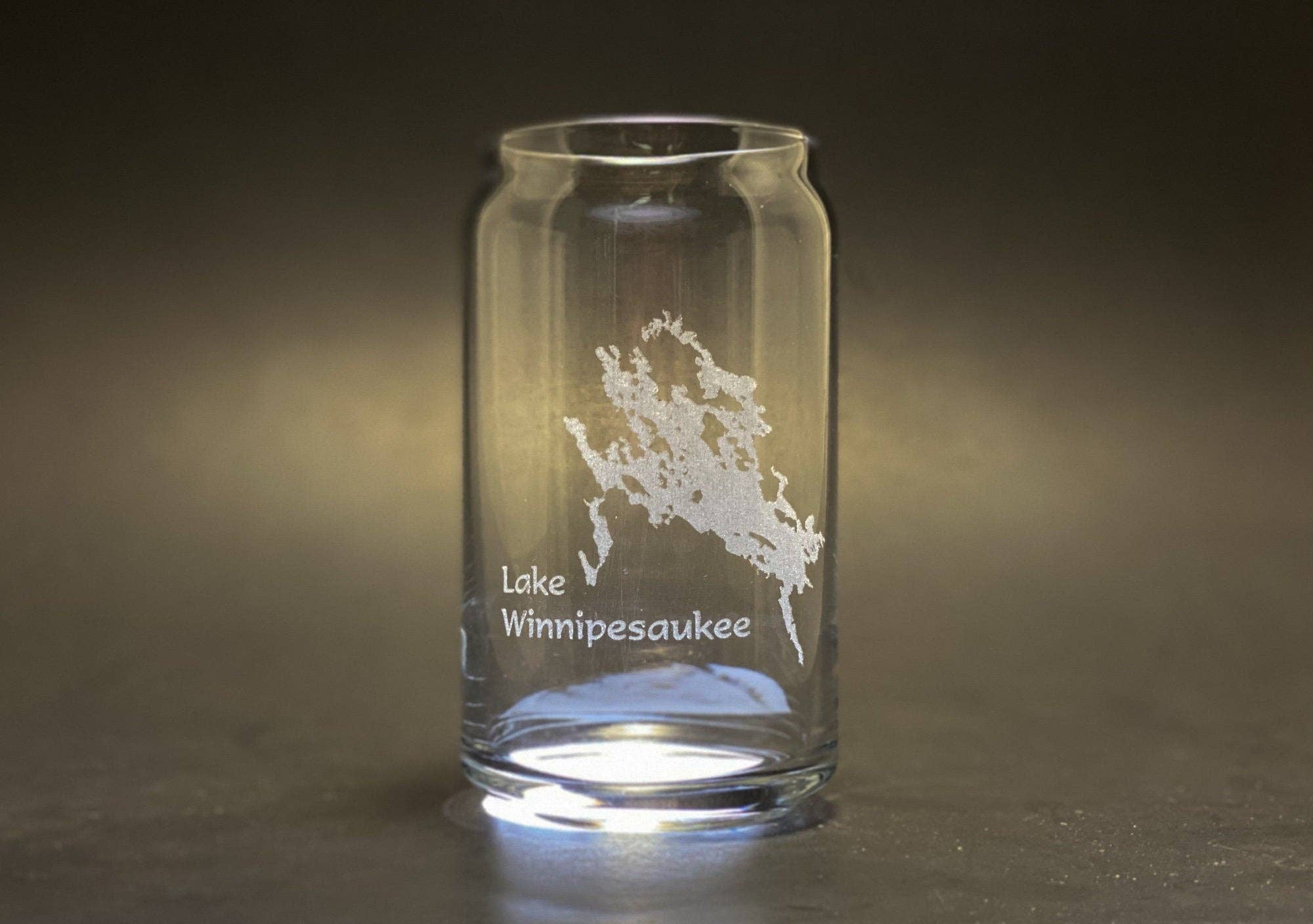 Adirondack Etching LLC - Wholesale Drinking Glass/Cup - Custom Lake Glass - 16oz Can Shape - Made in USA6