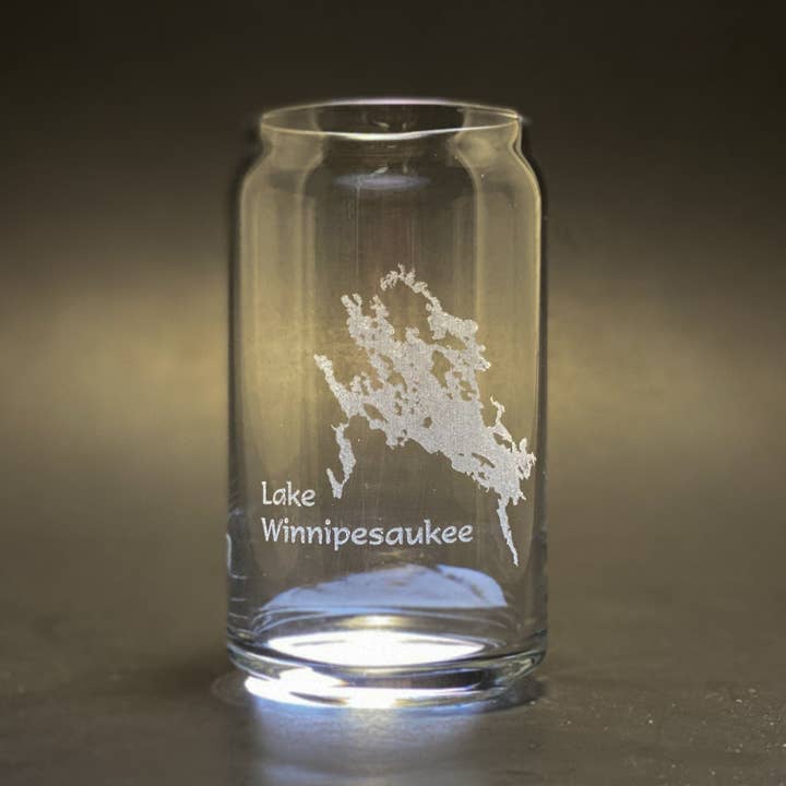 Adirondack Etching LLC - Wholesale Drinking Glass/Cup - Custom Lake Glass - 16oz Can Shape - Made in USA6