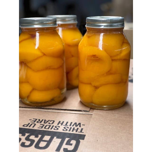 Hillside Orchard Farms - Wholesale Pickled Vegetables - Spiced Pickle Peach Halves