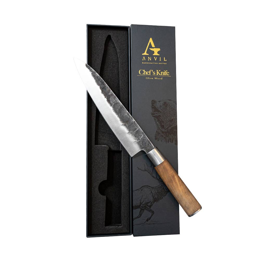 Laguiole du Monde - Wholesale Keukenmes - Aambeeld Koksmes 8"1