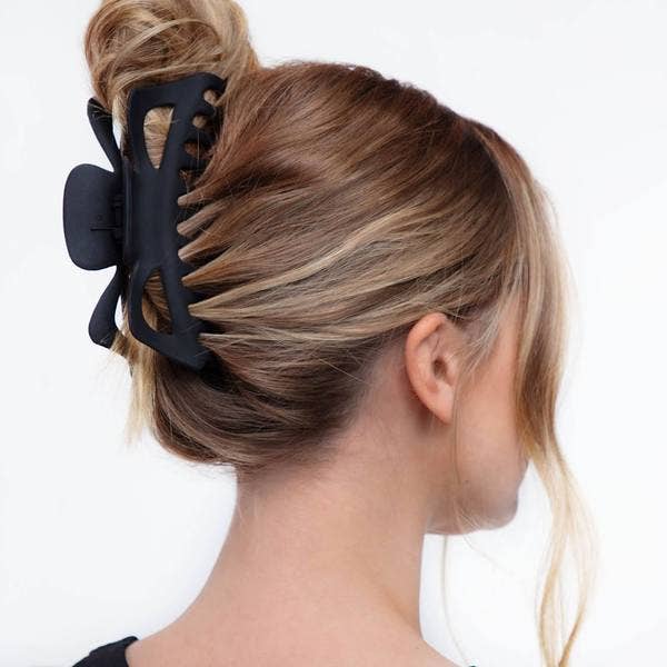 KITSCH - Wholesale Hair Clip - Jumbo Classic Claw Clips 2pc - Recycled Plastic