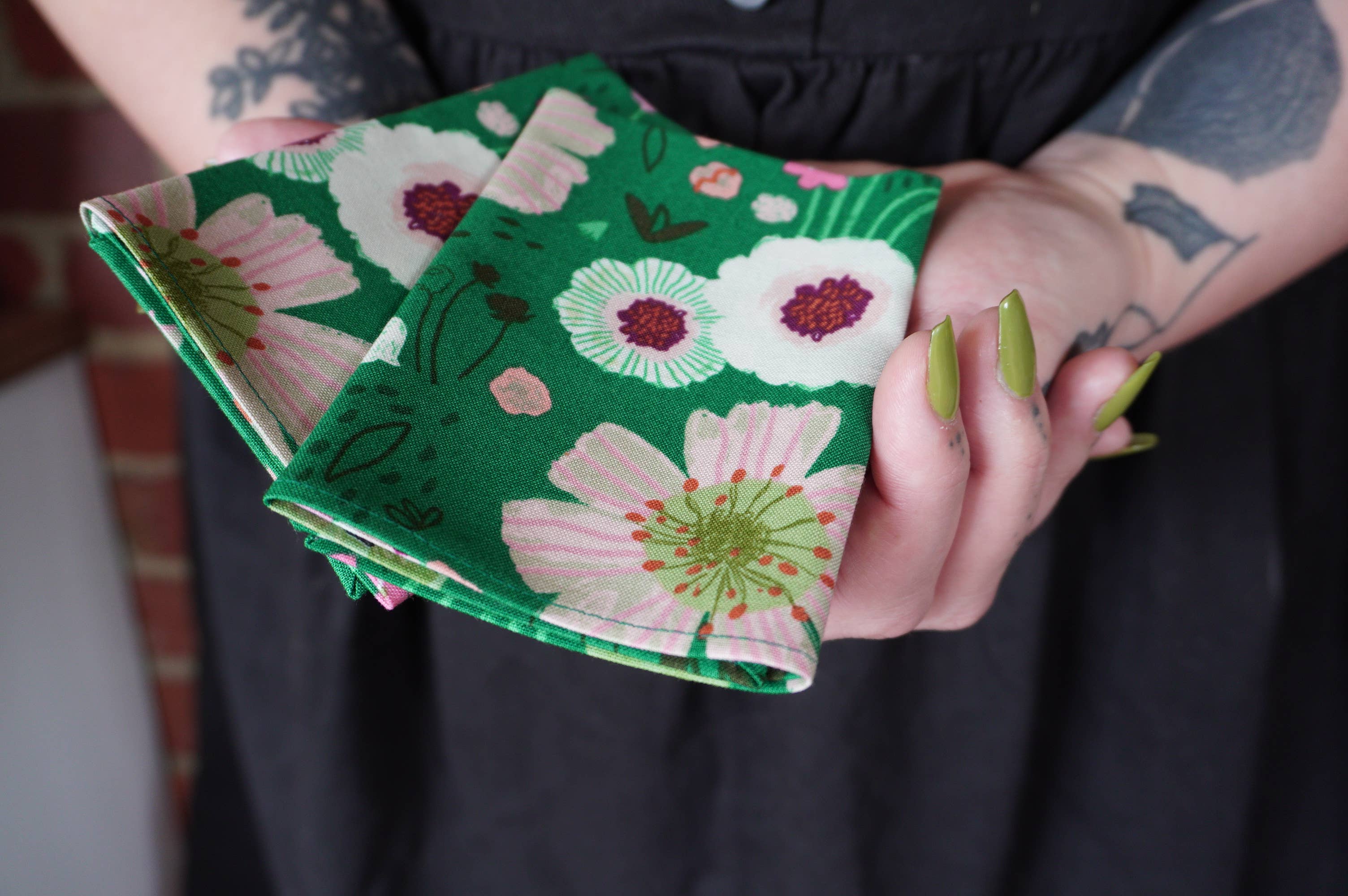 Muddy Boots Maker – wholesale Handkerchief – Women's – Ditsy Blossom Handkerchief Organic Cotton1