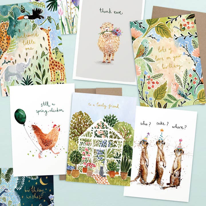 Biely & Shoaf - Wholesale Retailer Display - Paper & Novelty - 48-Pocket Filled Greeting Card Display
