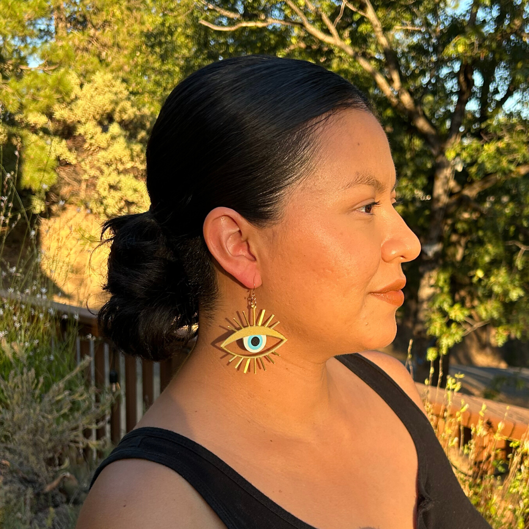 Eres Una Maravilla - Wholesale Dangle Earrings - Mal de Ojo1