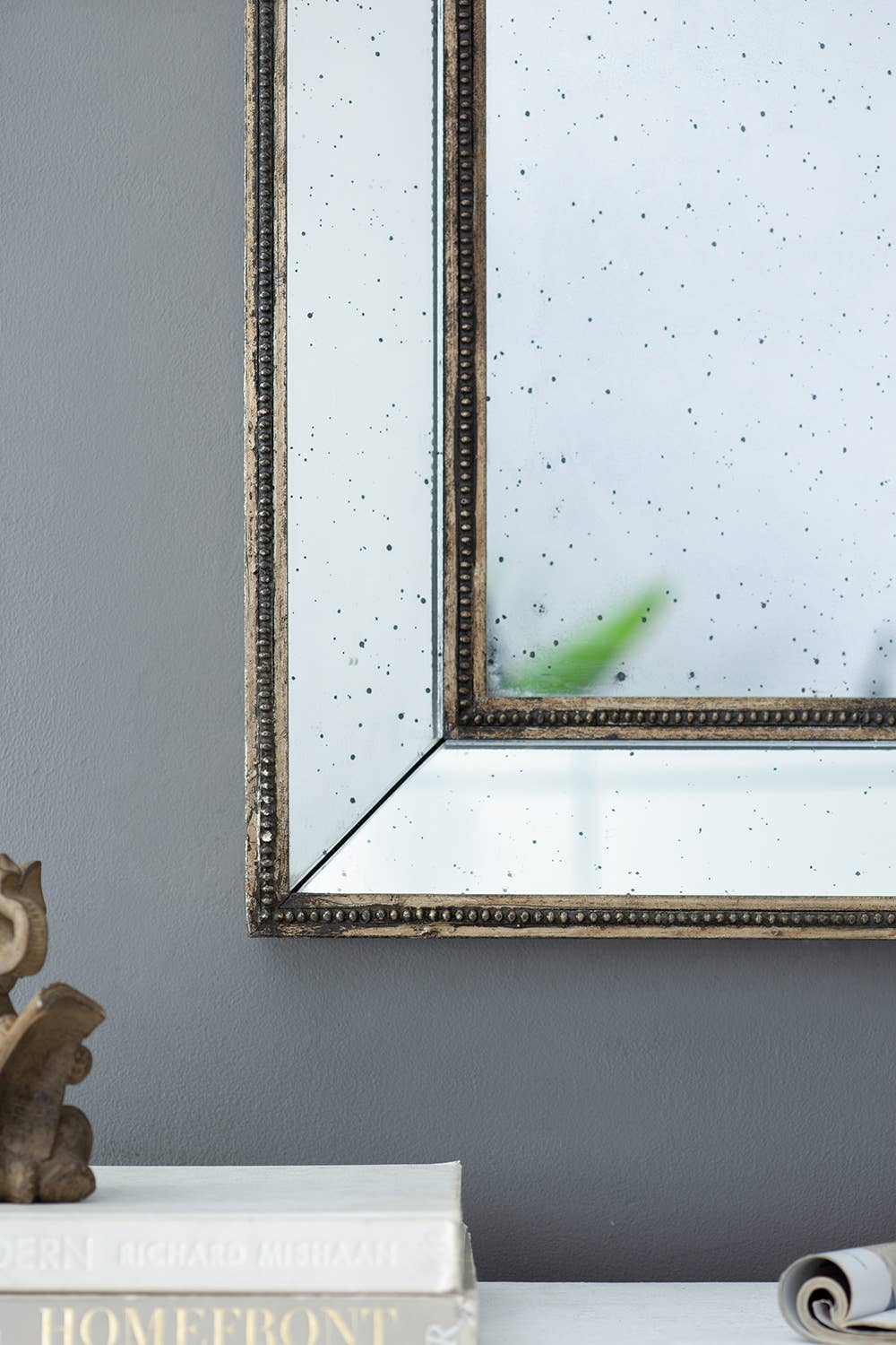 A&B Home Group Inc. - Wholesale Wall Mirror - 27.6x3.2x43.3" MDF Antiqued Beveled Wall Mirror1