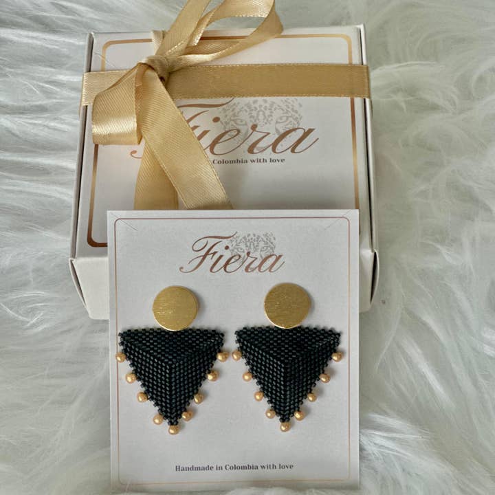 Greta Earrings for wholesale by Fiera creations