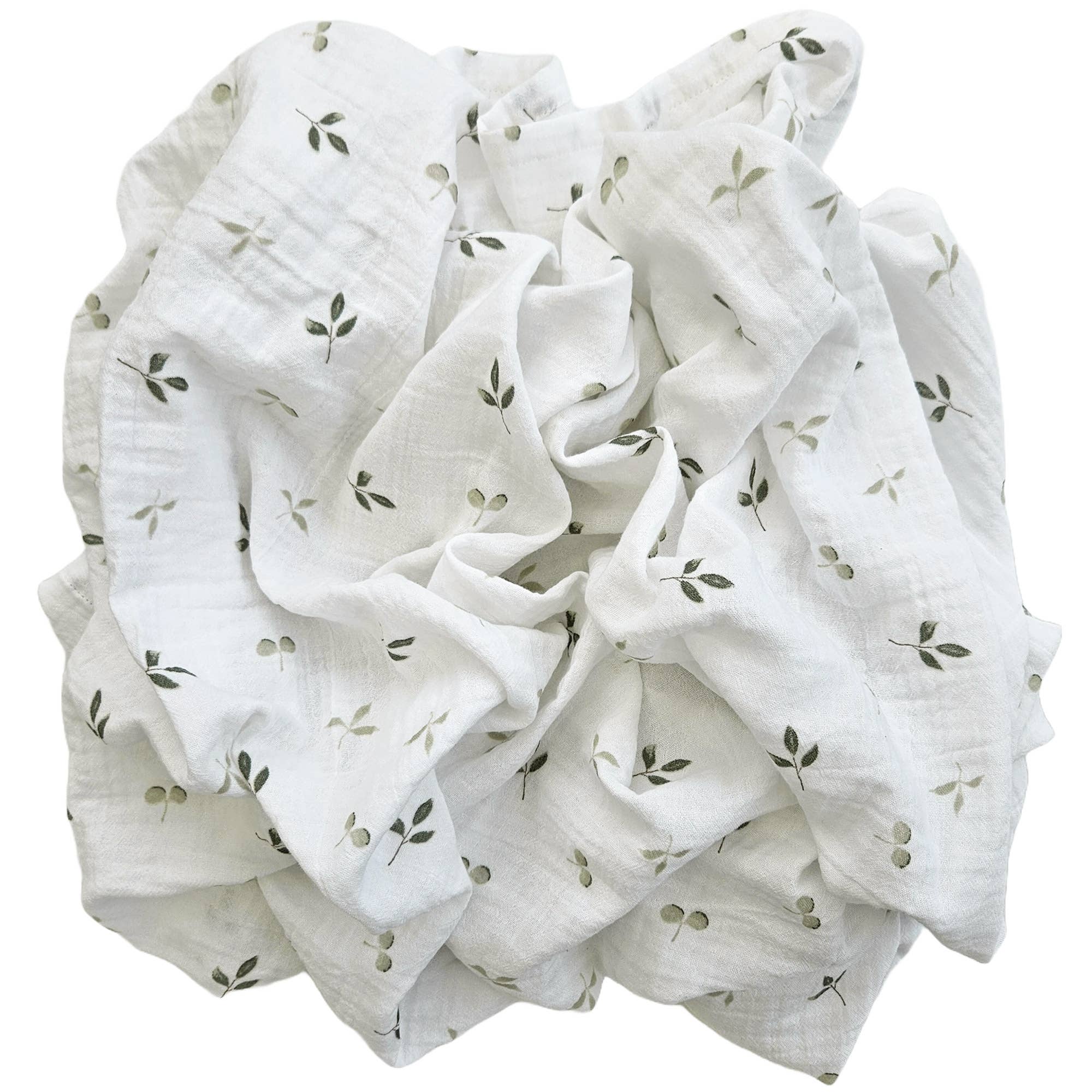 Summerville organic - Vendita all'ingrosso Coperta - Bambini e neonati - Copertina per neonato in mussola di cotone biologico arricciato Sprout1