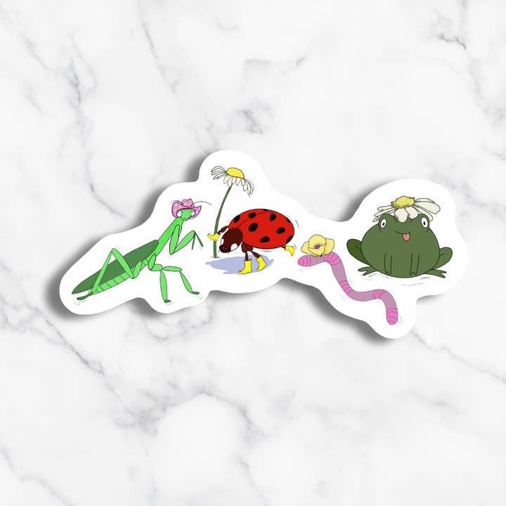 Bug Crew Sticker for wholesale by The Watermark Design