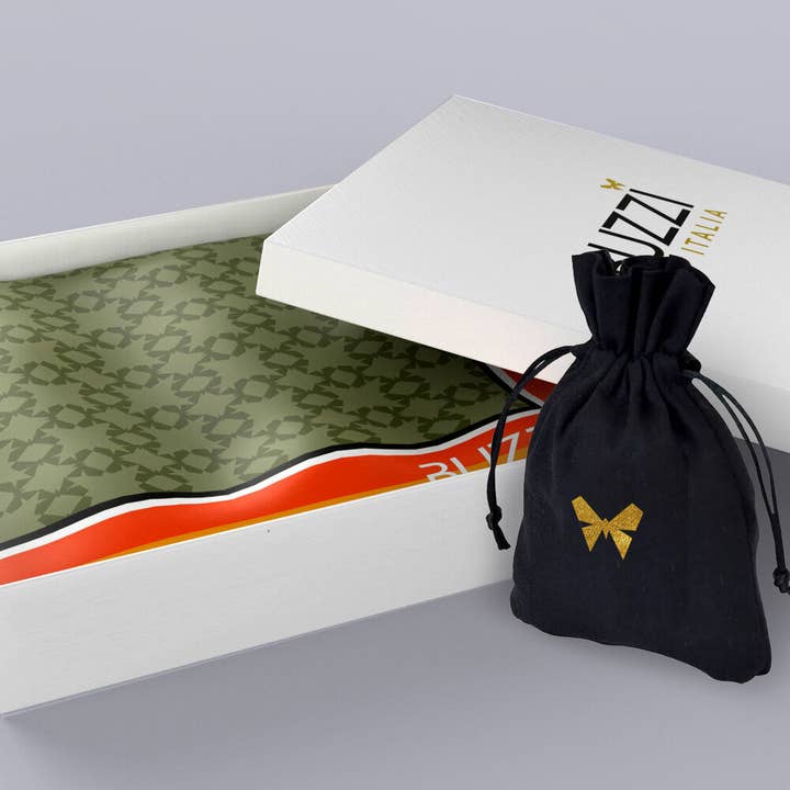 Repeat + Resin Scarf Ring Green for wholesale by Buzzi Italia