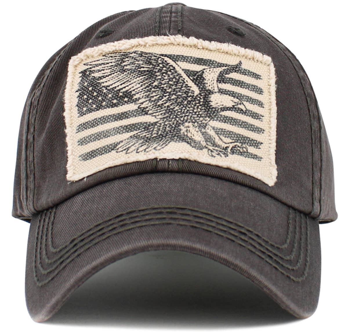 KBETHOS - Wholesale Baseball Cap - Men's - EAGLE FLAG VINTAGE BALLCAP10