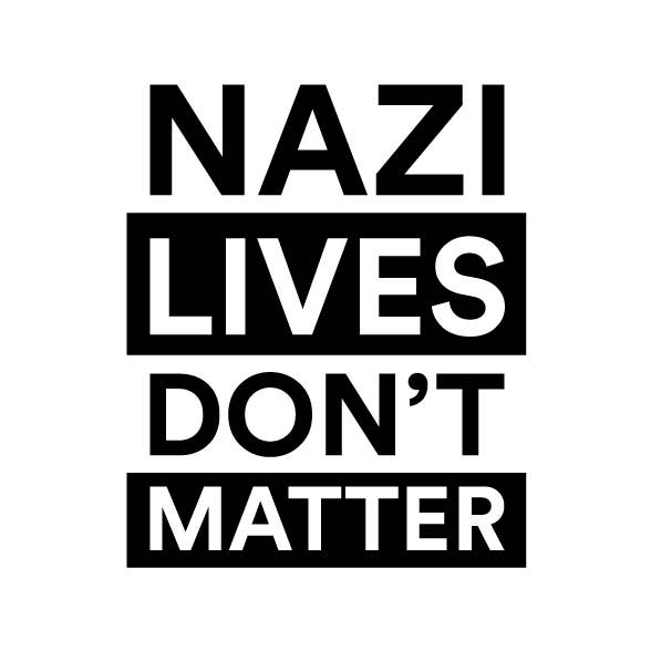 Adesivo in vinile "Le vite dei N@z! non contano" per la vendita all'ingrosso da parte di Bewilderment