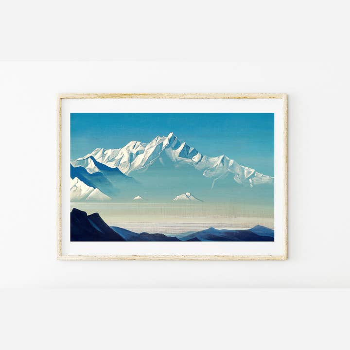 Go To Design - Wholesale Art Print - Fine art print Mount of Five Treasures unframed wall art2