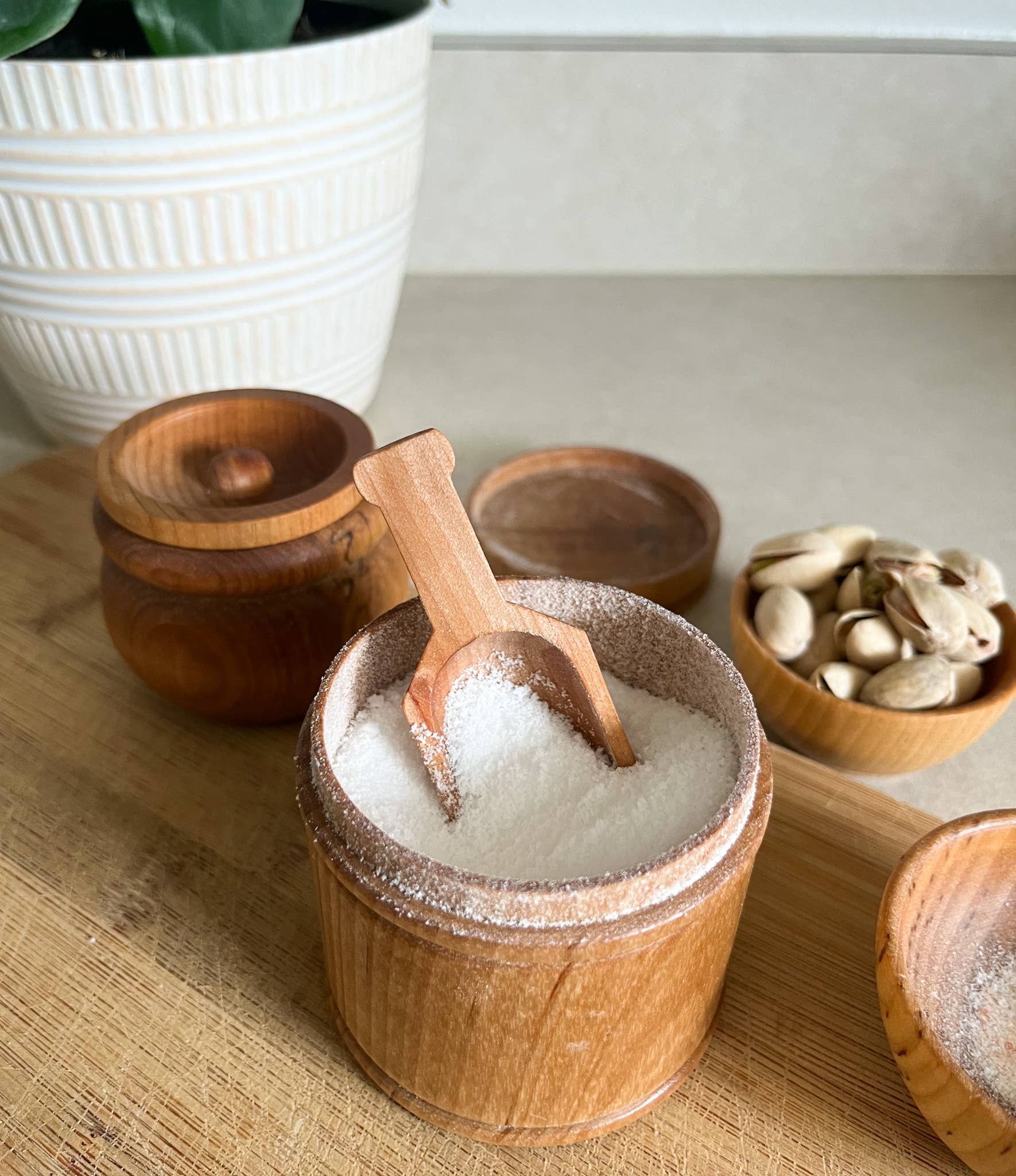 mallyshop - Wholesale Kitchen Spoon - Mini Spoon Scoop, Wooden Spoon Scoop, Mini Wooden Spoon2