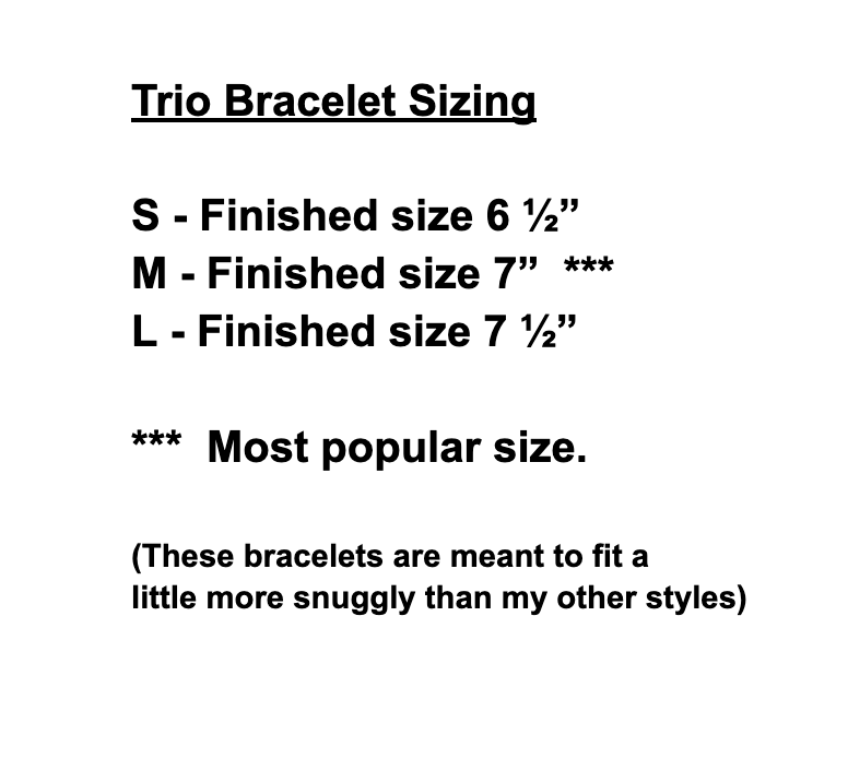 Elisabetta Studio - Wholesale Bangle Bracelet - Trio Cork Bracelet - Black Silver1