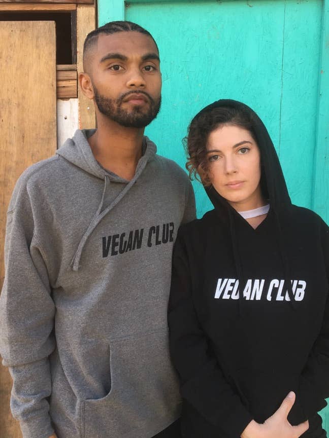 Vegan Club Unisex Hoodie Sweatshirt for wholesale by Vegan Club