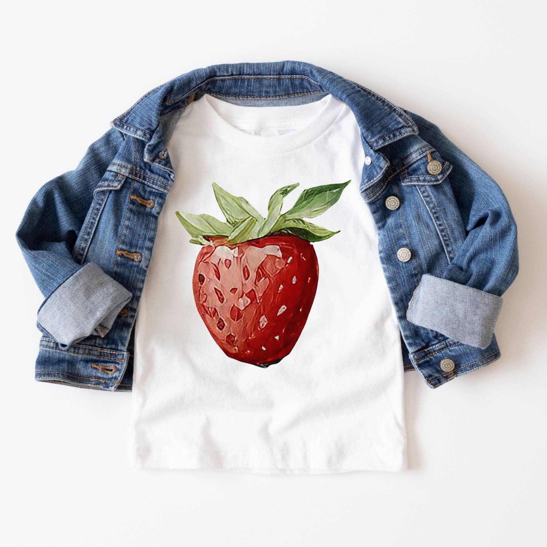 ChubbyBubbyBear - Wholesale T-Shirt - Kids - Strawberry Tee1
