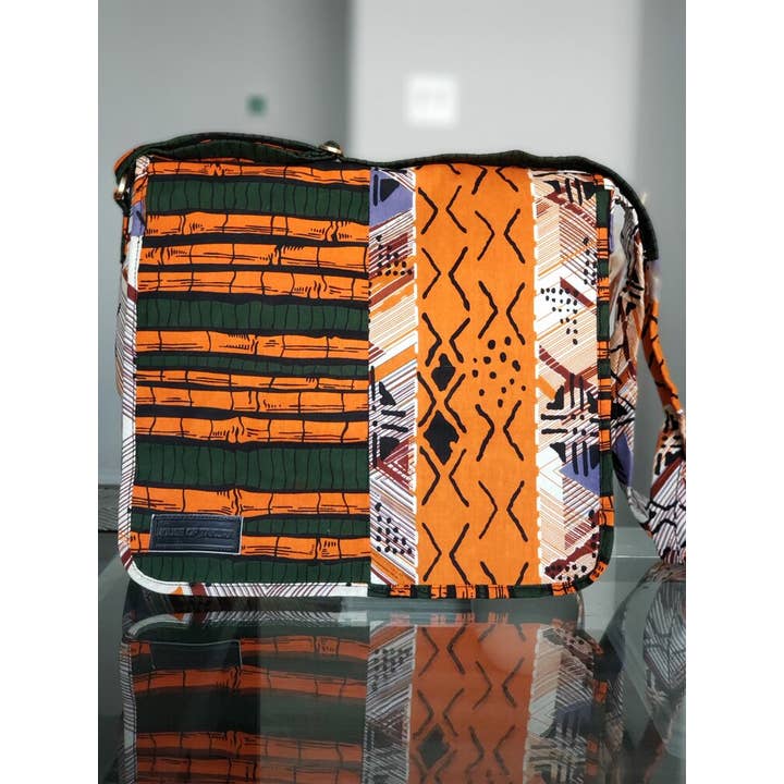 House of Takura - Wholesale Messenger Bag - Women's - The Earth Collection Messenger Bag - Pembe Sugar
