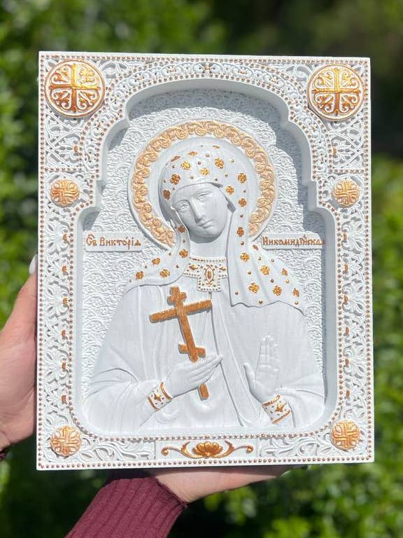 Saint Victoria handmade decor for wholesale by KozakWorkshop