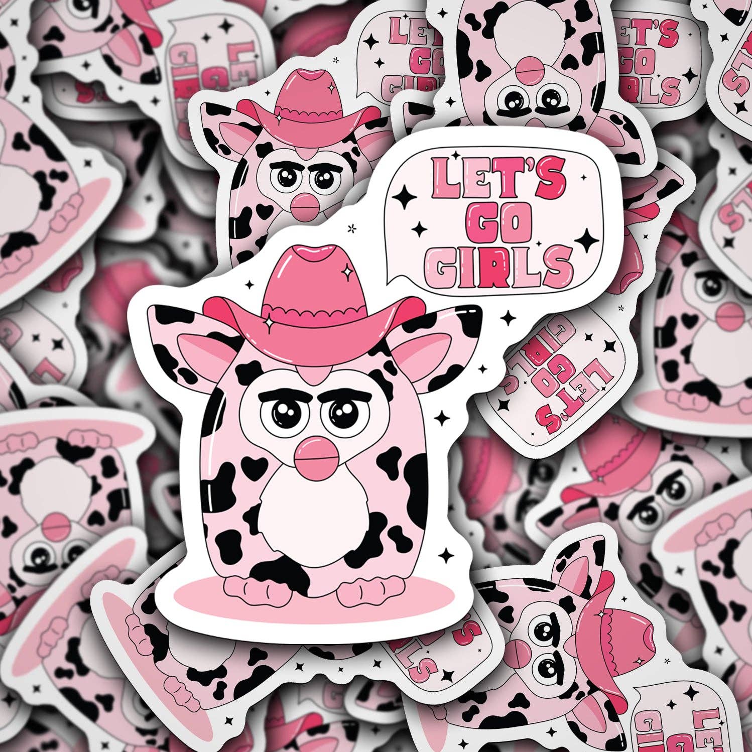 Sonny Rising – Engroshandel Klistermærke – Vinylmærkat Y2K Toy Let's Go Girls