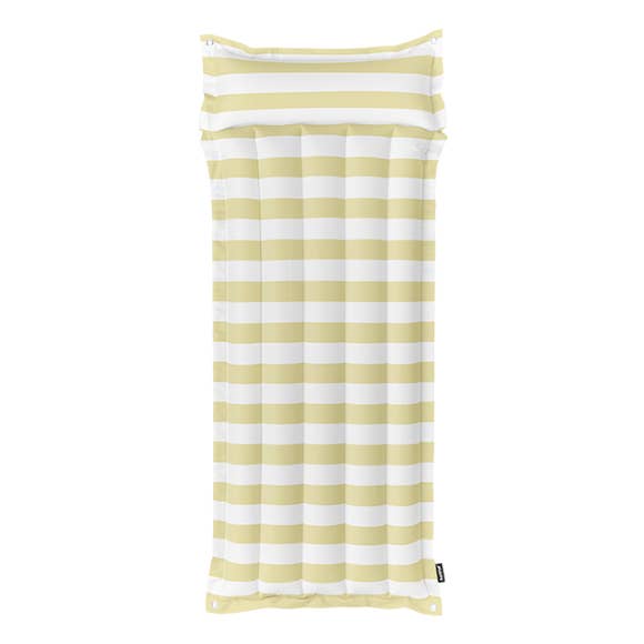 Blau Luftmatratze SAND STRIPY | Sommer | Strand | Pool | Urlaub für den Großhandel auf Faire