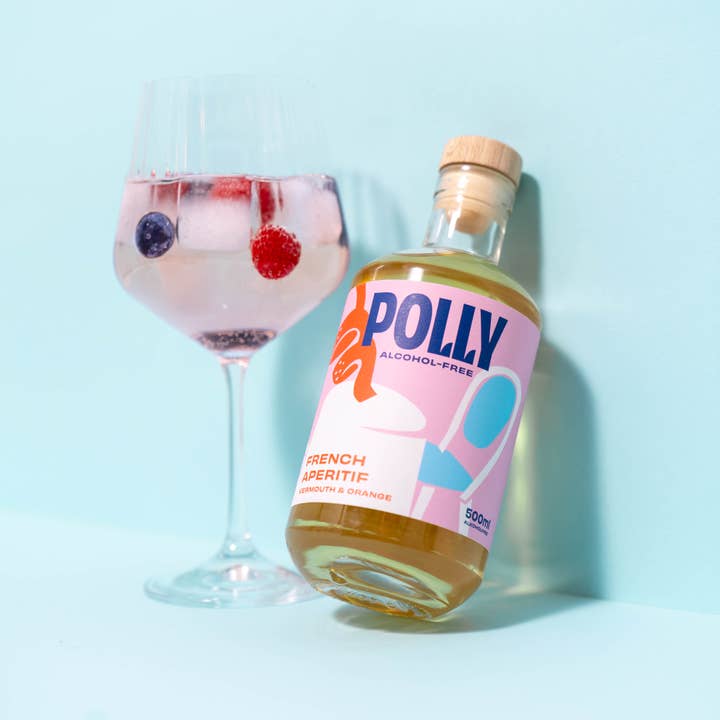 POLLY - Wholesale Alcoholvrij aperitief - POLLY Frans aperitief 500 ml - Alcoholvrij aperitief