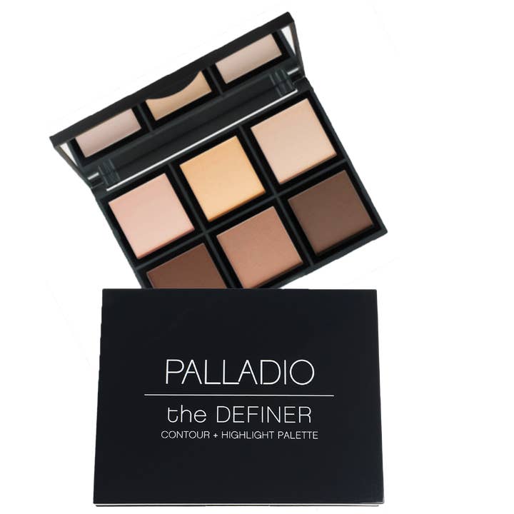 Palladio Beauty - Wholesale Makeup Contour - The Definer Contour Palette - Luminous2