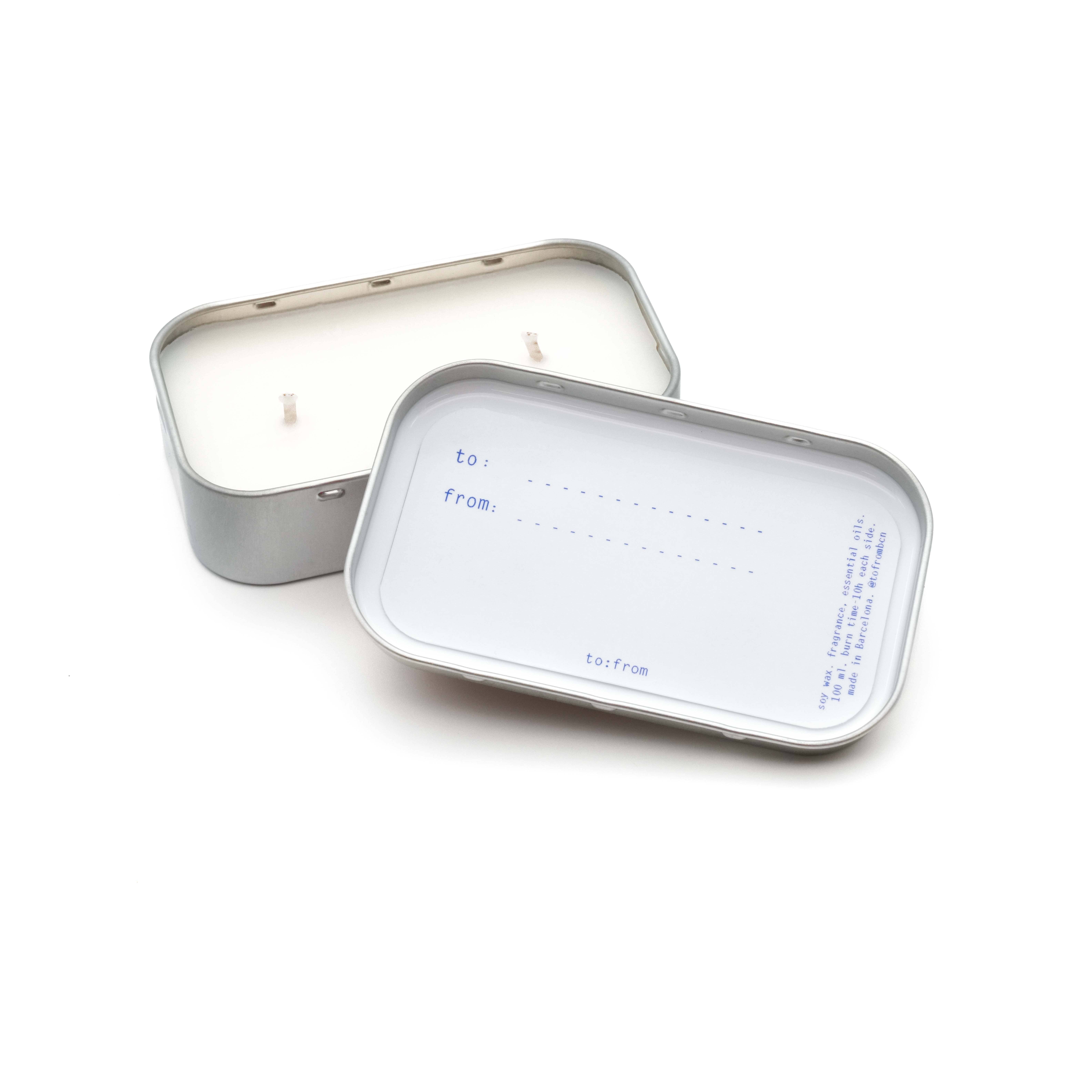 to:from - Wholesale Travel Candles - LIBRA zodiac candle (tangerine)1