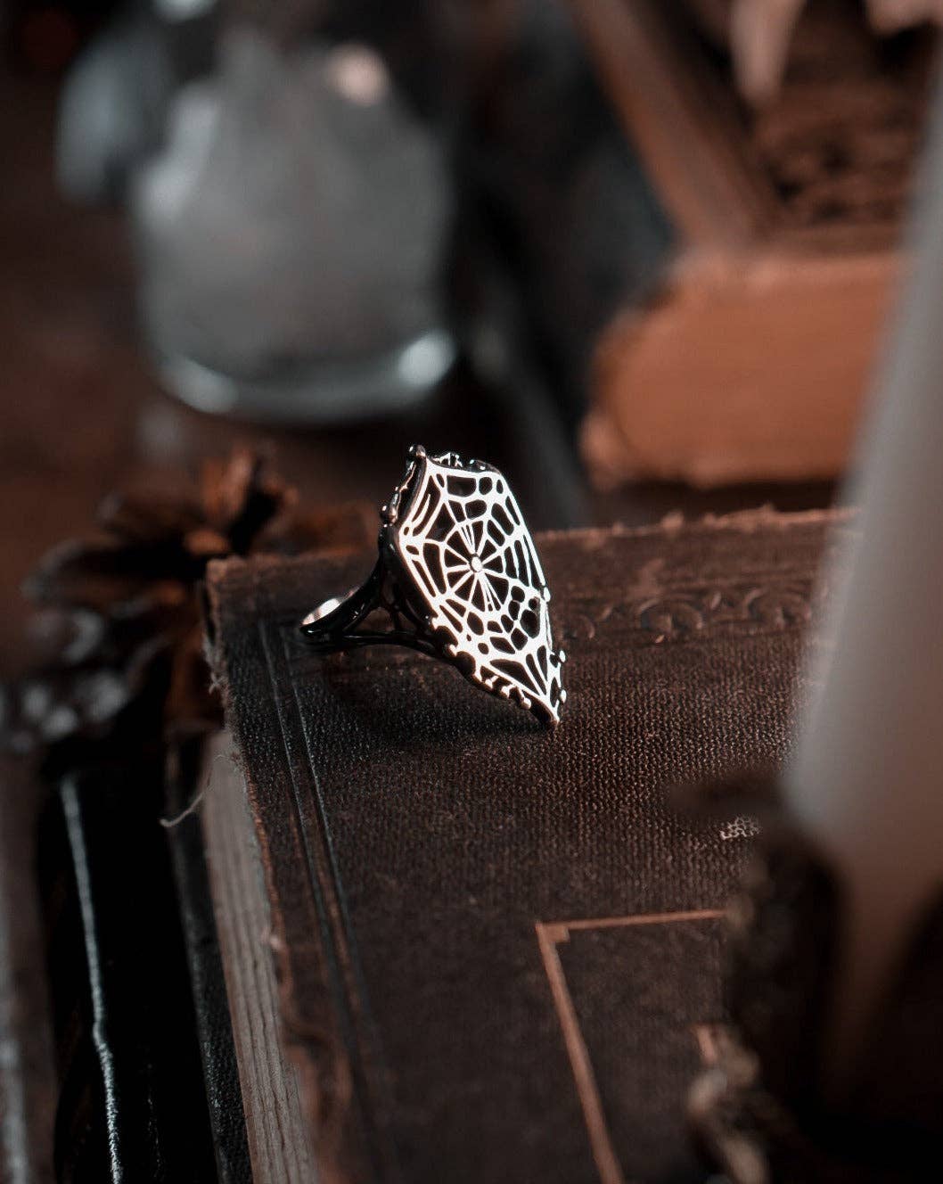 Lively Ghosts - Wholesale Cocktail/Statement Ring - Arachne Ring1