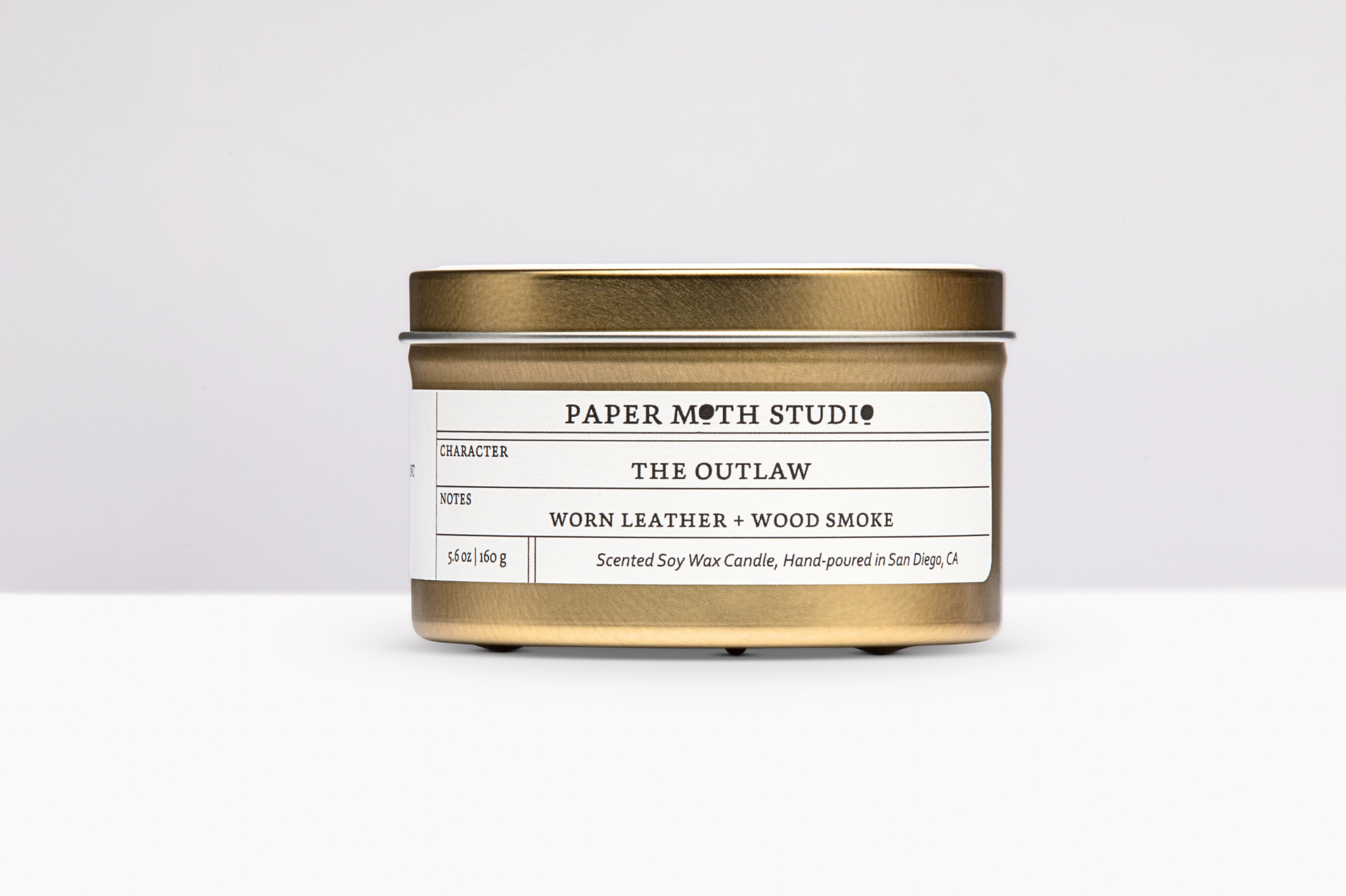Paper Moth Studio - Wholesale Travel Candles - The Outlaw1