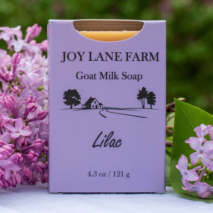 Joy Lane Farm - Wholesale Zeepblok - Lila geitenmelkzeep0