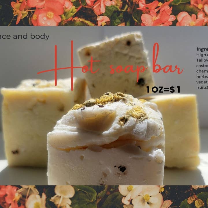 Ugly handmade Hot Soap Bar(randomly picked) 5oz, 10oz for wholesale by gbb Goodbetterbest Skin