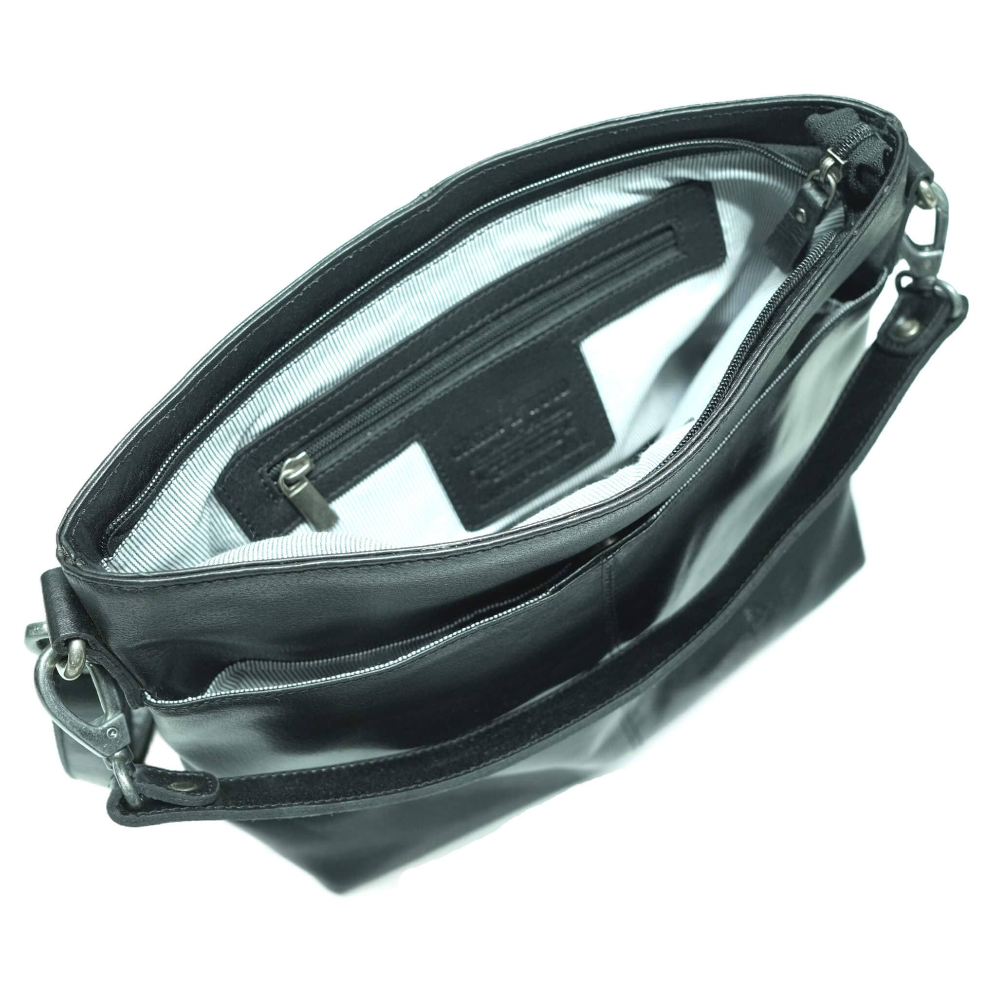 Greenwood - Vente Sac porté épaule – femme - Sac à main Lisa en cuir avec bandoulières interchangeables16