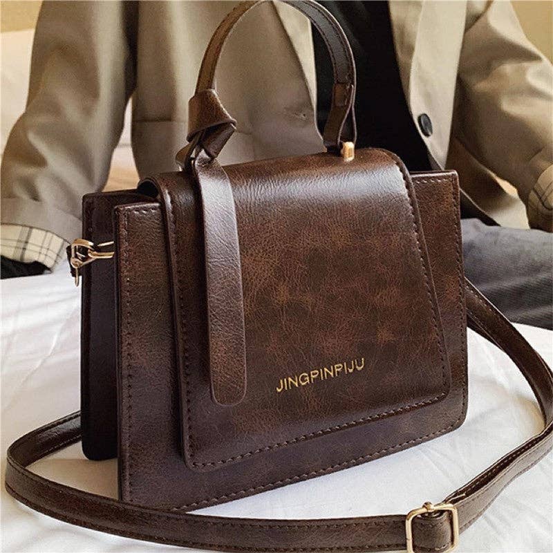 ShieldChic - Vendita all'ingrosso Borsa a tracolla - Donna - Borsa quadrata semplice resistente all'usura casual3