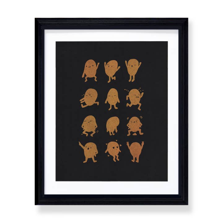 Nugget | Risograph Print 8x10 for wholesale by And Studio