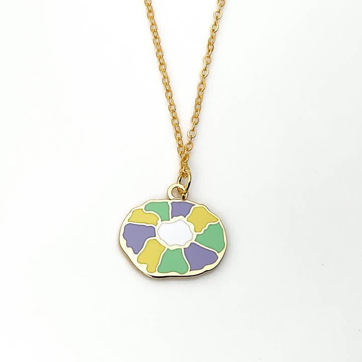 Mardi Gras Pastel Necklace for wholesale by Kinzoku