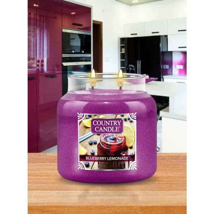Kringle Candle Company - Wholesale Jar/Filled Candle - Blueberry Lemonade Medium Jar Candle