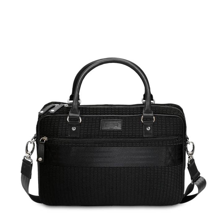 E2R PARIS - Wholesale Laptop Bag - Unisex - Black computer bag James ALLB1 eco-friendly 13-inch1