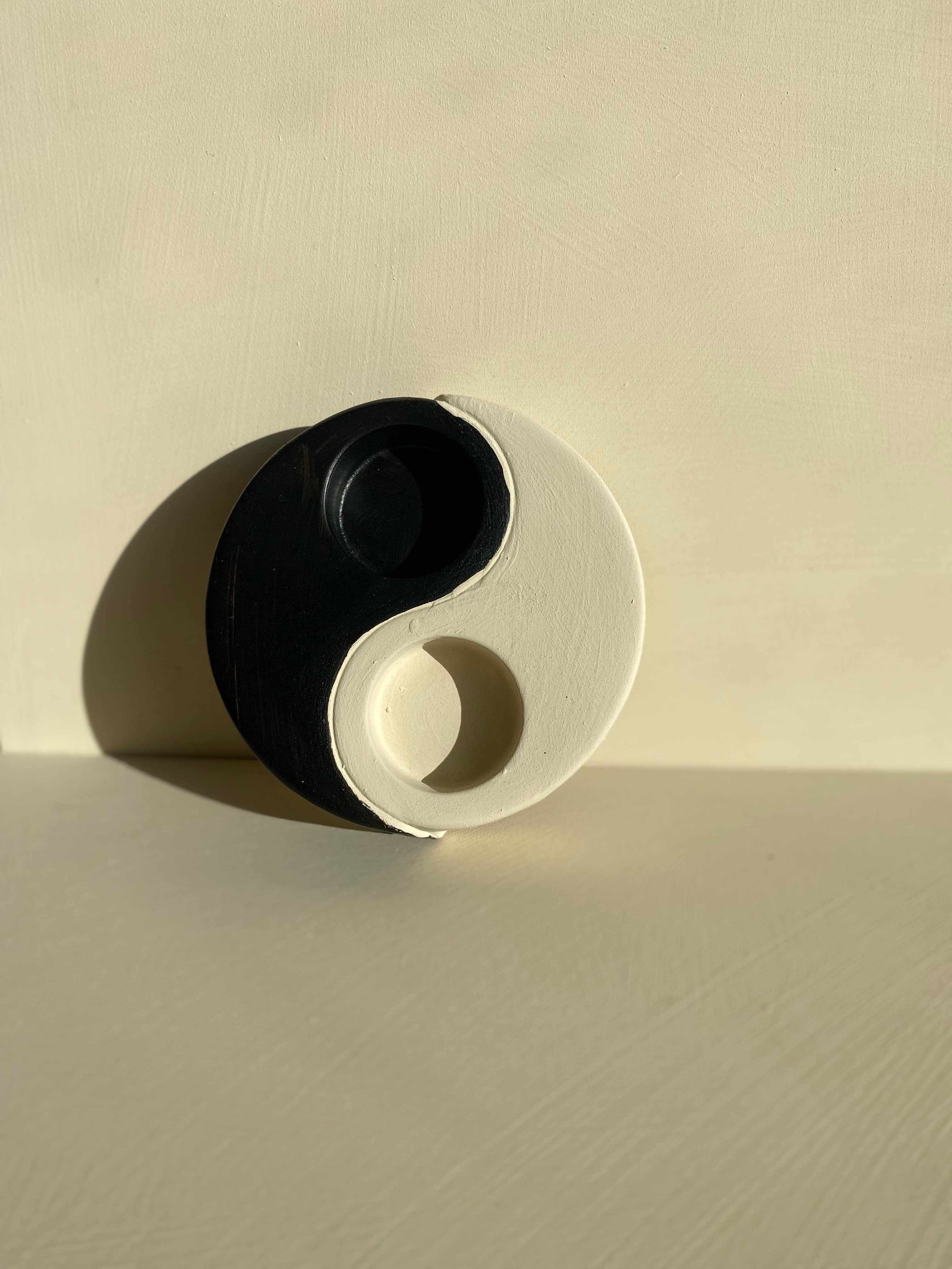 Die Flow - Venta al por mayor Candelabros - Portavelas Yin Yang0